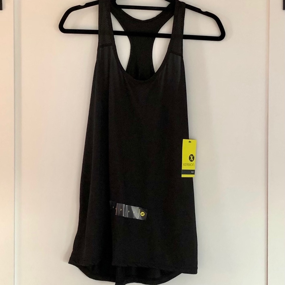 NWT Xersion Black Workout Tank Top Size XL